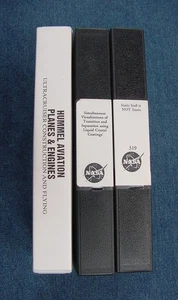 3 VHS TAPES NASA FLOW VISUALIZATION AIRCRAFT WING STALL HUMMEL ULTRACRUISER - Imagen 1 de 7