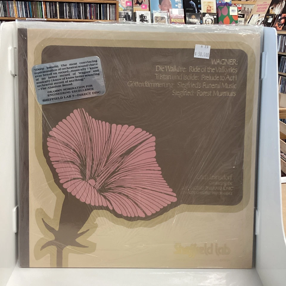Erich Leinsdorf Wagner Ride Of Valkyries Sheffield Lab LP Audiophile D2D Sealed - Image 1 of 2