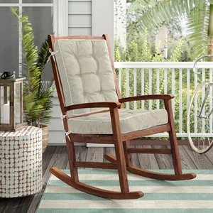 Rocking Chair Cushions Indoor, Tufted Rocking Chair Seat Cushion for Patio Fu... - Picture 1 of 8