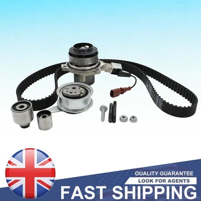 Timing Belt & Water Pump Kit For Audi A5 A4 Seat Skoda Superb VW Golf 036109244K - Image 1 of 4