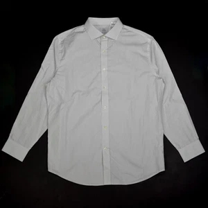 NWT $198 Todd Snyder Thomas Mason White Striped Dress Shirt Men's 16 AUTHENTIC - Picture 1 of 10