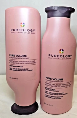 Pureology Pure Volume Shampoo and Conditioner 9oz DUO NEW - Image 1 of 2
