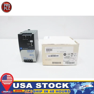 NEW Allen Bradley 1606-XLE240E-3 Power Supply 380-480v-ac 10a Amp 24-28v-dc 240w - Image 1 of 4