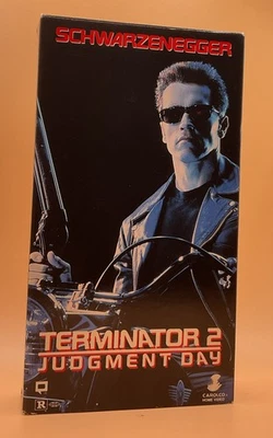 Terminator 2 Judgment Day VHS 1991 Arnold Schwarzenegger *Buy 2 Get 1 Free* - Image 1 of 3