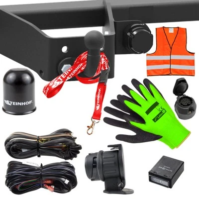 STEINHOF Anhängerkupplung starr für Maxus e-Deliever 3 (EV) Kasten ab 20+ESatz 13pol Kpl.