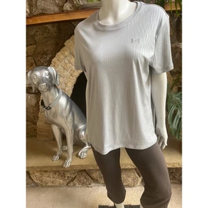 Under Armour graues kurzärmliges Sportshirt Damen Gr. XL - Bild 1 von 6