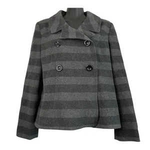 Gap Factory Womens Jacket Size Small Wool Blend Double Breasted Jacket Coat - Picture 1 of 10