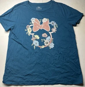 Disney Damen Kurzarm Minnie Mouse SHIRT Größe L - Bild 1 von 6