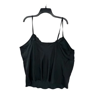 INC International Concepts Trägertop tiefschwarz ärmellose Bluse 3X - Bild 1 von 10