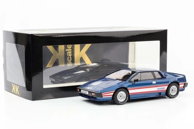 1:18 Lotus Esprit Turbo 1981 blu metallico con decorazione argento... - Immagine 1 di 3