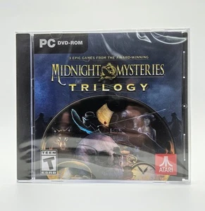 Midnight Mysteries Trilogy (PC DVD-ROM, 2018) Atari Hidden Object New & Sealed - Picture 1 of 2