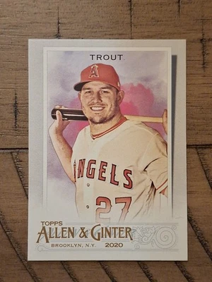 2020 Topps Allen & Ginter's - Mike Trout #85 - Image 1 of 2