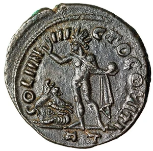 Konstantin I. der Große "Sol, phrygischer Gefangener zu Füßen" sehr schön - Bild 1 von 5