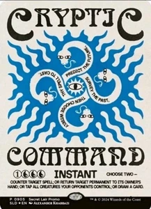FOIL CRYPTIC COMMAND Secret Lair Drop SLD Promo #0905 Magic MTG PREORDER PRESALE - Picture 1 of 1