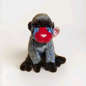 Ty Beanie Buddies "CHEEKS " 2001 Vintage Sammlerstück Affe sehr guter Zustand mit Etikett UK - Bild 1 von 9