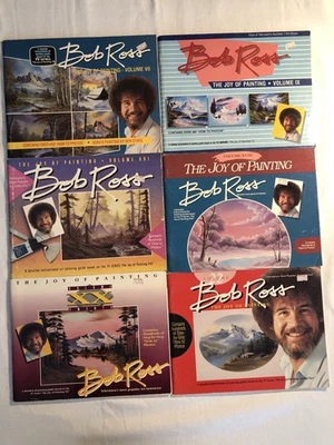 Bob Ross: The Joy of Painting Book Lot of 6 (#7/9/16/18/20/22) - Image 1 of 4