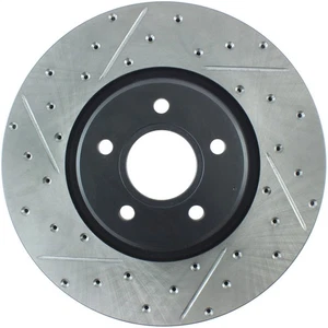 StopTech 127.39038R Front Right Drilled Brake Rotor for 13-18 Focus / 04-12 S40 - Picture 1 of 9