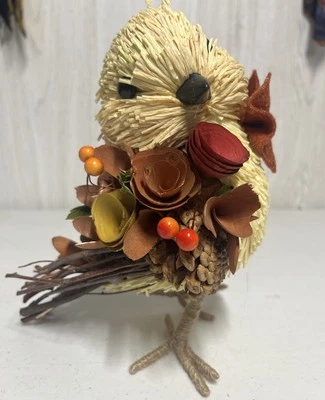 Cosecha de sisal pájaro invierno bosque natural criatura decoración de vacaciones núcleo de cabina Foto 1 de 4