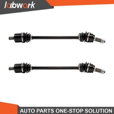 2 件前左右 CV 轴组件适用于 Polaris General 1000 2016 - 2019 年美国 — 第 1/4 张图片