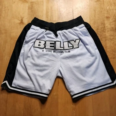Pantalones Cortos de Baloncesto Clásicos de Película Belly Hype Williams Hip Hop Rap Foto 1 de 4