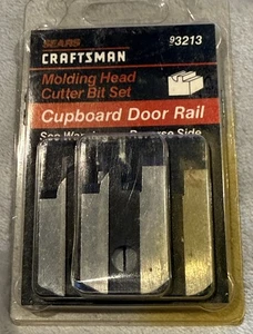 Craftsman Zierleistenschneider 9-3213 Schranktürschiene - Cutter Bit Set Neu OEM - Bild 1 von 1
