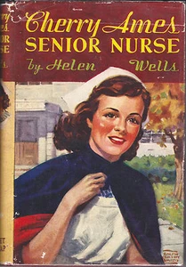 Cherry Ames Senior Nurse D/J Vicki Barr on back of D/J - Picture 1 of 2