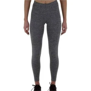 More Mile Train To Run Womens Running Tights Grey Lightweight Sports Training - Picture 1 of 4