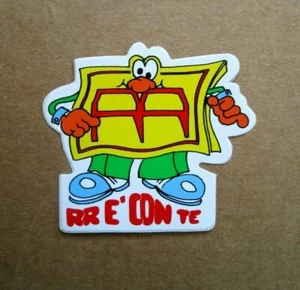 ADESIVO/STICKER/AUFKLEBER "RR - RR E' CON TE..." - Anni '90 - Rarità - Vintage - Imagen 1 de 1