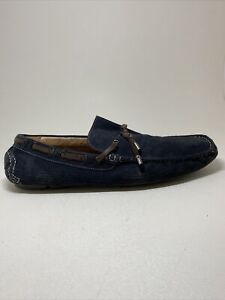 Aldo Men’s Slip On Loafers Suede Size 44 Blue