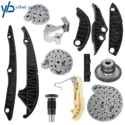 Kit de corrente de distribuição para 2008-15 Audi A3 A4 A5 A6 TT Quattro Volkswagen Passat 2.0L - Imagem 1 de 4