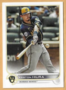 KESTON HIURA MILWAUKEE CERVECERS #265 - TOPPS CASI NUEVO- COMO NUEVO 2022 - Imagen 1 de 2