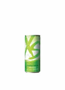1 cane XS Energy Drink MOJITO (10% Juice)  OF 250 ml  SAME DAY SHIPPING - Picture 1 of 2