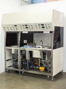 Disc Master Ultrasonic Cleaning Bench w/ Skyey and Generator Flow Hood 440V - Picture 1 of 12