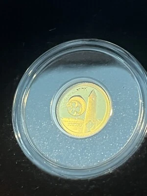 MONEDA PRUEBA ORO 20 EUROS - IRLANDA ROCA DE CASHEL 2014 Foto 1 de 3