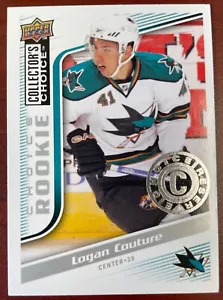 2009-10 Upper Deck NHL Logan Couture Collector's Choice Rookie Card #288 - Bild 1 von 2