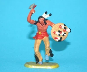 ELASTOLIN 4CM 40MM SERIES No. 6816 NATIVE AMERICAN INDIAN 1960s GERMANY - Bild 1 von 3