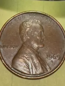 1969 D Double Strike Error's on E ,No FG,Ghost No Lincoln Memorial,Floating Roof - Picture 1 of 6