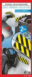Türschutz-Set aus Schaumstoff selbstklebend 2er-Set à 50 x 13,7 x 1 cm Schutz - Bild 1 von 1