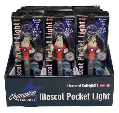 Georgia Bulldogs Juego de 20 luces de bolsillo para mascotas de Champion Treasures-Nuevo en caja Foto 1 de 4