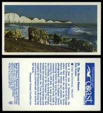 The Seven Sisters #20 Discovering Our Coast 1989 Brooke Bond Tea Card