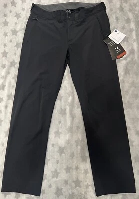 Pantalones para mujer Haglofs Shale Q al aire libre senderismo elásticos negros talla EU 46, US 12 Foto 1 de 4