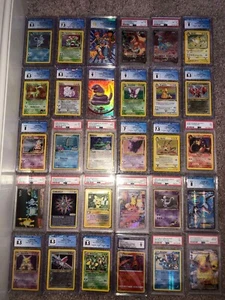 PSA CGC Graded Pokemon Card Mystery Slab Vintage & Modern, all certs listed!! - Picture 1 of 21