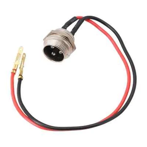 3 PIN BATTERY CHARGER CONNECTOR CHARGING SOCKET 2 WIRES for ELECTRIC SCOOTER - Picture 1 of 1