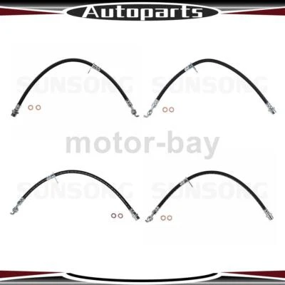 Línea de freno hidráulico de manguera de freno delantero trasero para Toyota Avalon 1997 2004 Foto 1 de 4