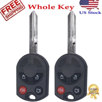 2 For 2007 2008 2009 2010 2011 2012 Ford Expedition Edge Escape Remote Key Fob - Image 1 of 4