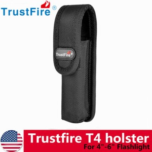 TrustFire Portable LED Flashlight Holder Belt Carry Case Pouch Nylon Holster