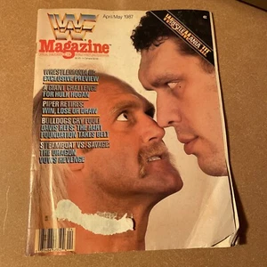 WWF Wrestling Magazin (April/Mai 1987) Hulk vs. Andre, Wrestlemania III, Piper - Bild 1 von 8