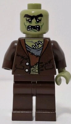 Lego Monster Fighters Frankenstein Minifigura CABEZA FALTANTE PARTE SUPERIOR Y MANO Foto 1 de 2