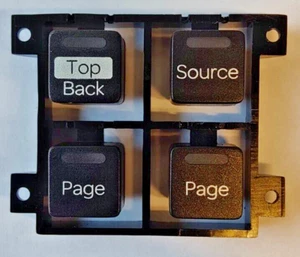 AVID S3 - 4 Button Caps - Back(Top), Source and 2x Page - Picture 1 of 1