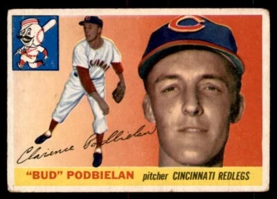 1955 Topps Baseball #153 Bud Podbielan GD *gg1 - Image 1 of 2